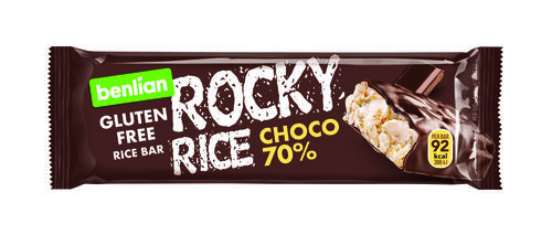 Rocky Rice Choco 70% 18g